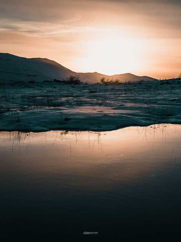 Sunset view at 1920m, Cedars