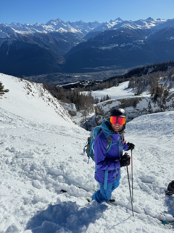 Crans Montana Skiing