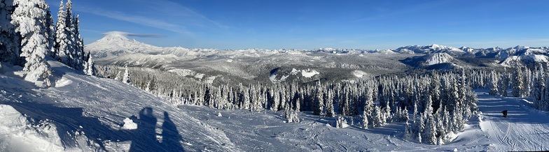 Top of Couloir Express, White Pass Village