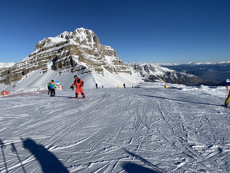 Perfect skiing weather, Madonna di Campiglio