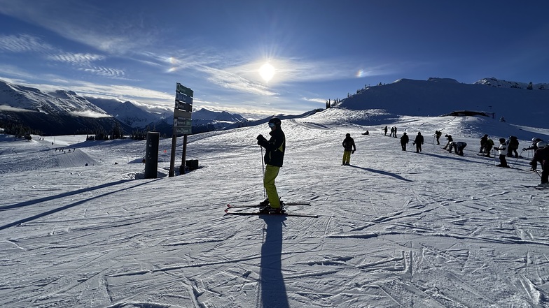 Stay upright, Whistler Blackcomb