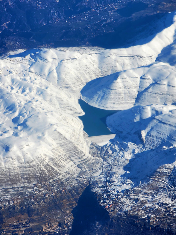 Chabrouh & Faray Village Below, Mzaar Ski Resort