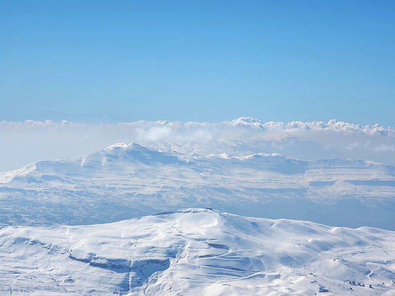 The Mountain Ranges South Of Mzaar, Mzaar Ski Resort