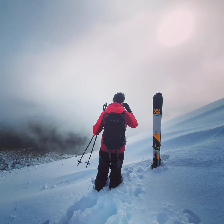 Earning the turns on Pen y Fan, Pen-y-Fan