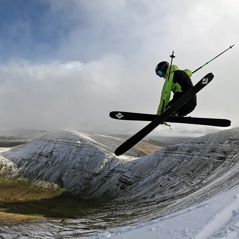 Earning the turns on Pen y Fan, Pen-y-Fan