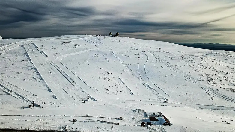 Aerial view of Serra da Estrela