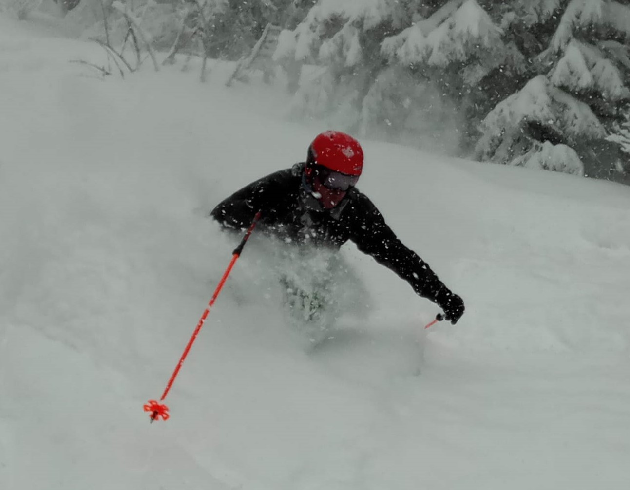 Powder day, Slavsko