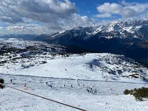 On the piste, Andalo photo