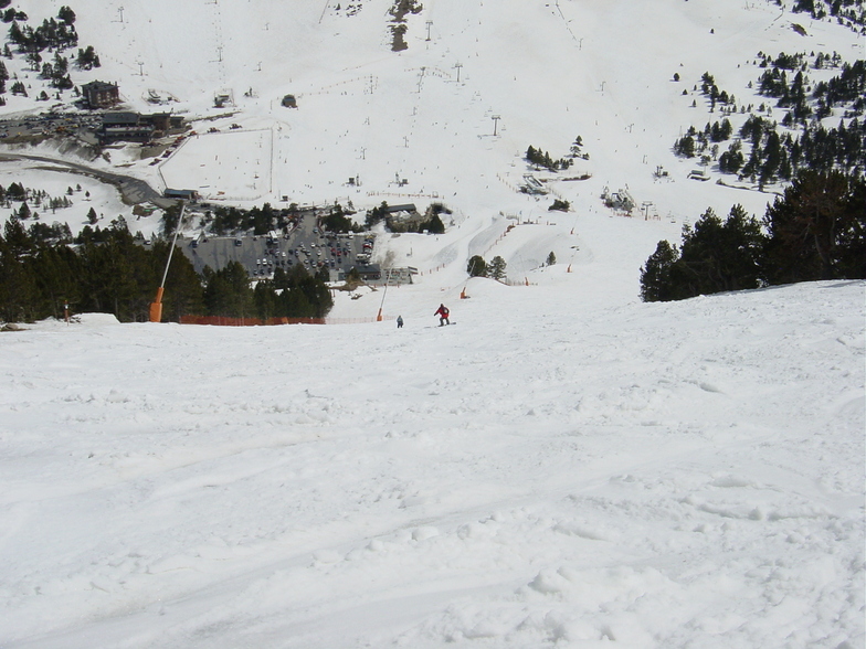 The beginnig of a BLACK run ..., Grandvalira-Pas de la Casa