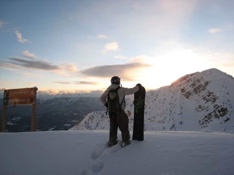 Sunrise on a Powder Day, Kicking Horse