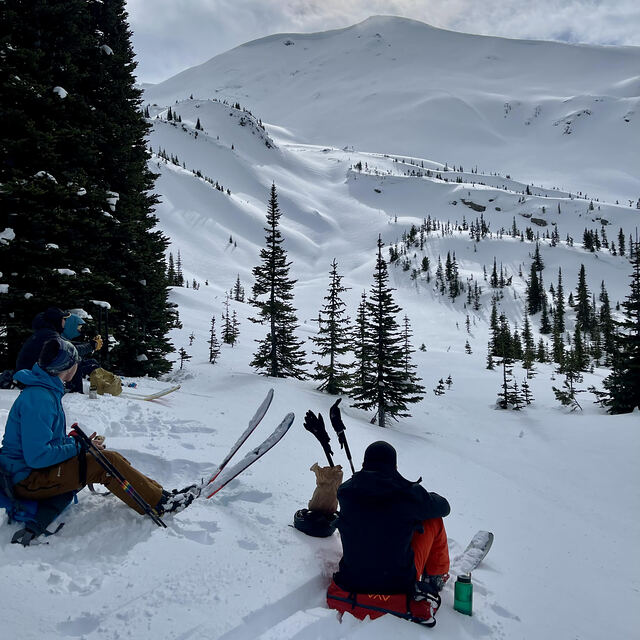 lovely lunch spot, Purcell Mountain Lodge