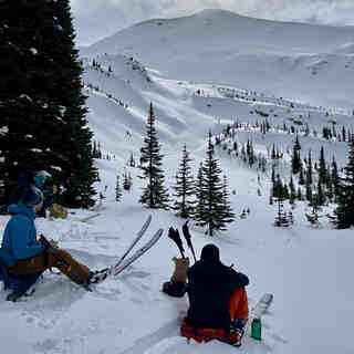 lovely lunch spot, Purcell Mountain Lodge