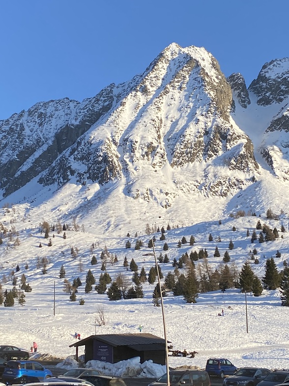 From the hotel, Passo Tonale