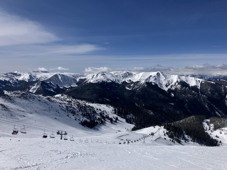 Big mountain range, Arapahoe Basin