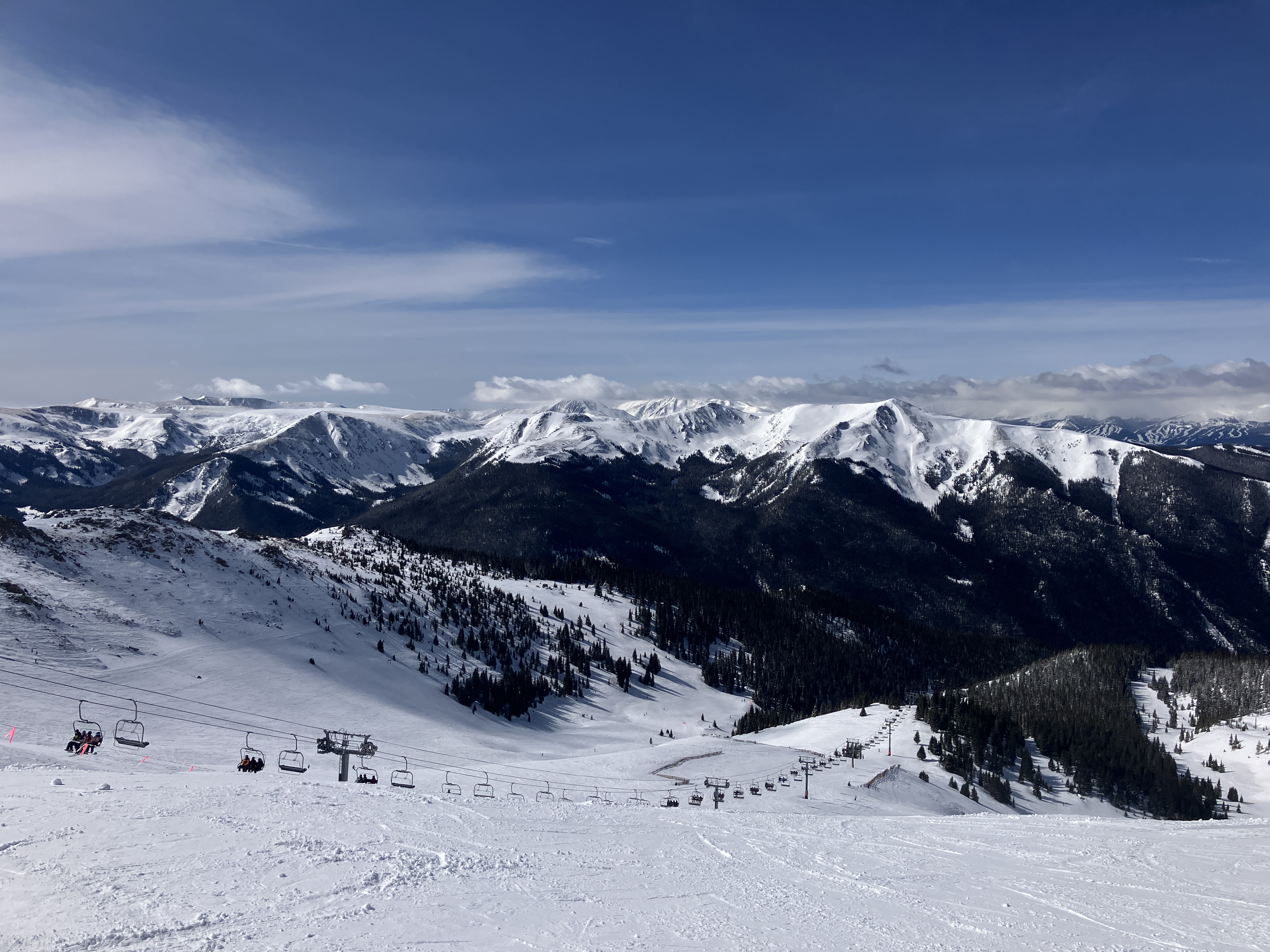 Big mountain range, Arapahoe Basin