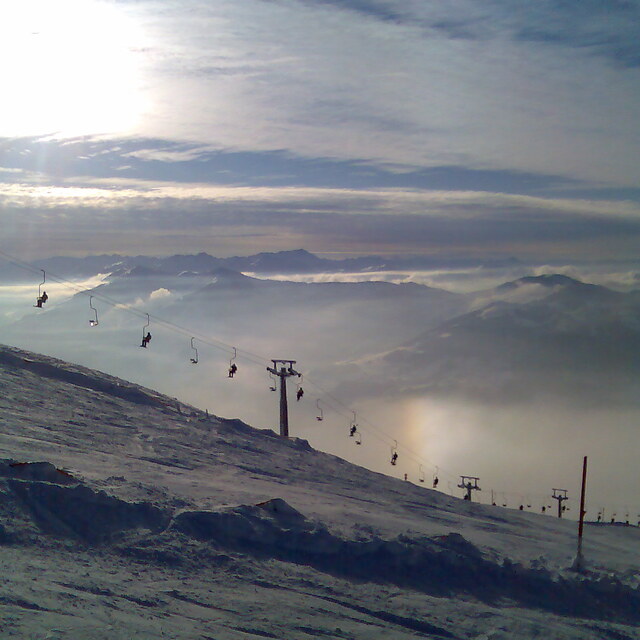 Hohe Salve sunset, Söll