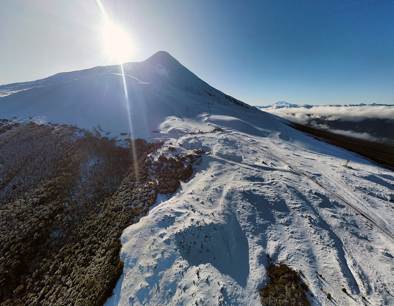 Powder days, Volcán Osorno