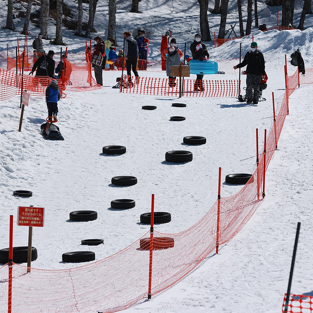 Ski slope fun attractions, Ikenotaira Snow Park