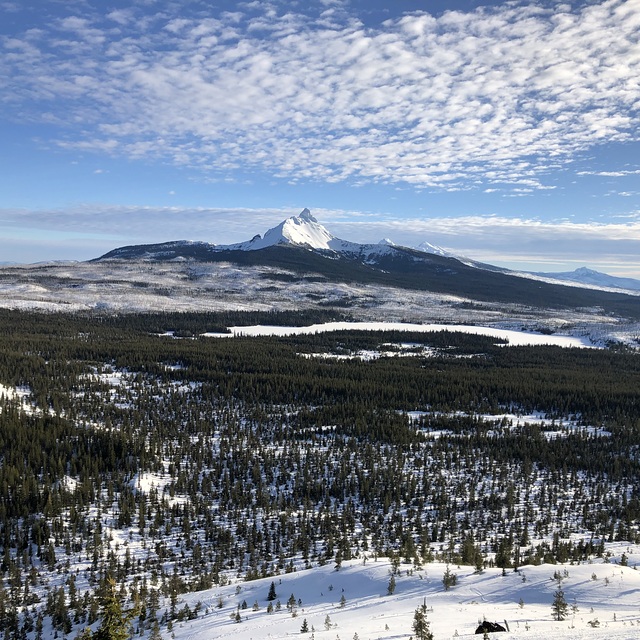 From top of Hoodoo, Hoodoo Ski Area
