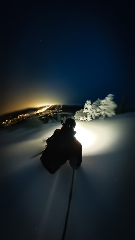 NightSkiing, Tandådalen-Hundfjället