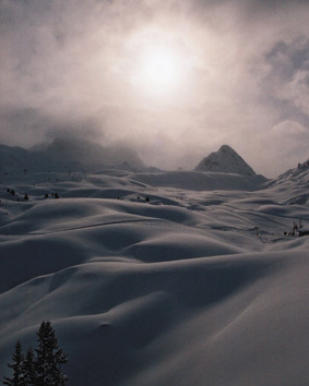 Snowfield: La Plagne