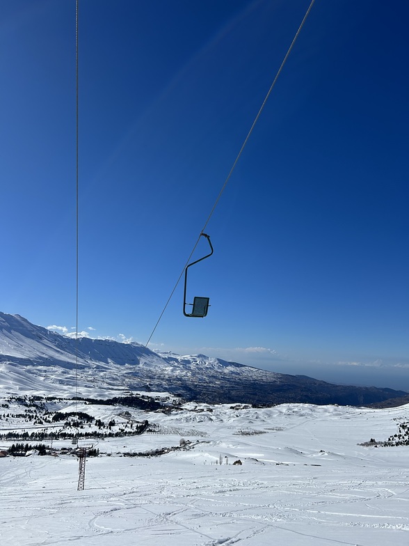 Oldest chairlift in the Middle-East, Cedars