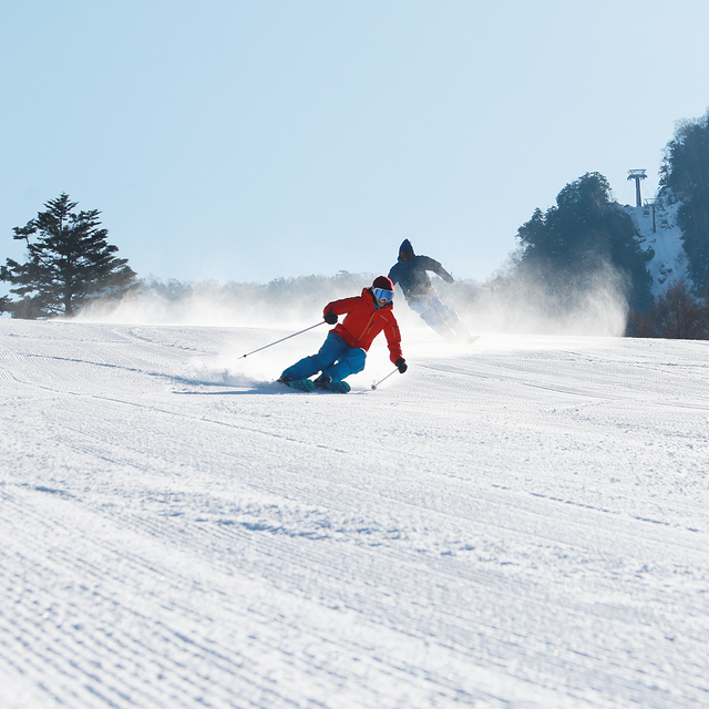 Well-groomed slopes, Marunuma Kogen