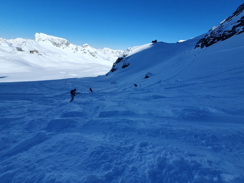 Pow at Mont Fort, Verbier