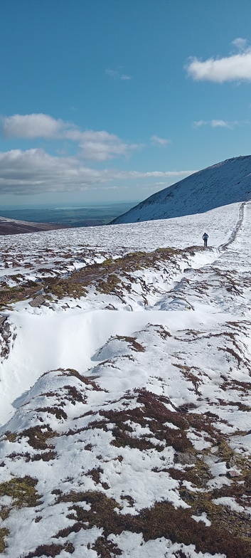 March snow Knockmealdown, Knockmealdown (Knockmealdown Mts)