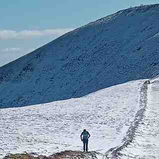 March snow Knockmealdown, Knockmealdown (Knockmealdown Mts)
