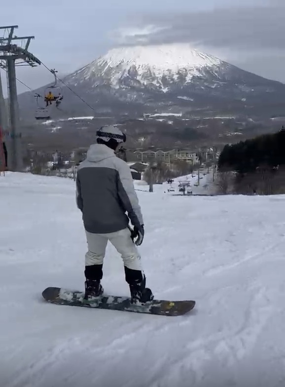 Beginner shot, Niseko Grand Hirafu