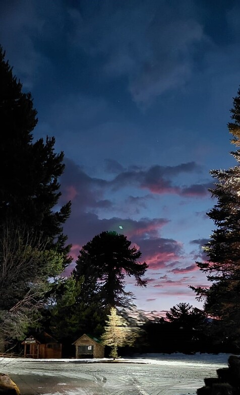 Amanecer congelado, Caviahue