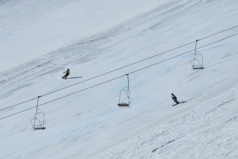 Skiing, La Parva