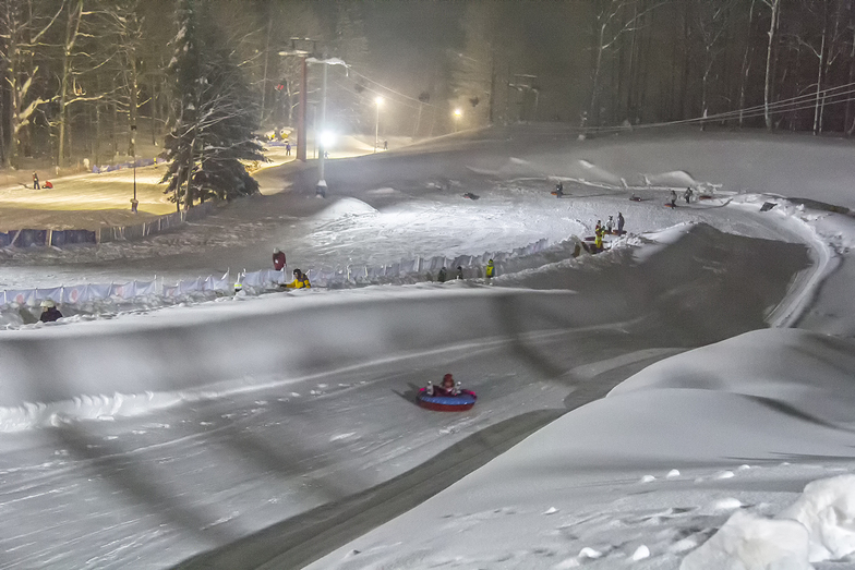 Suior neige de la station de ski