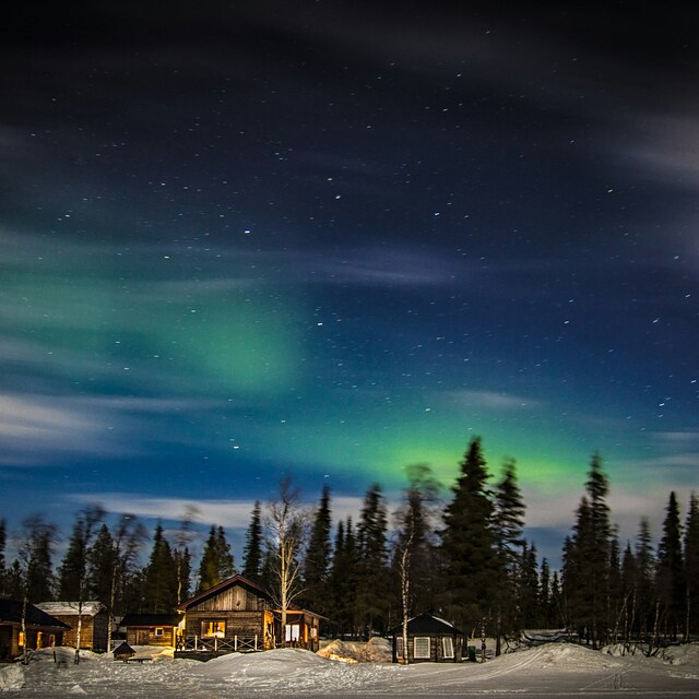 Kiruna by night