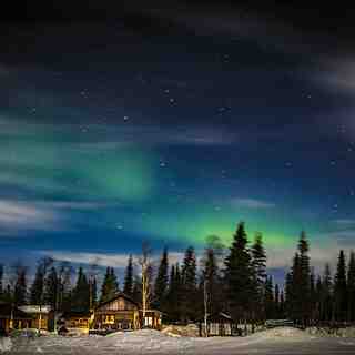 Kiruna by night