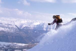 Cedars snow