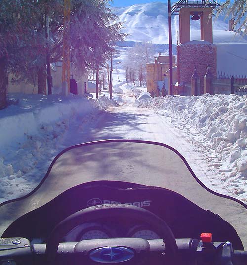 on your way to l'Auberge des cedres hotel,lebanon, Cedars