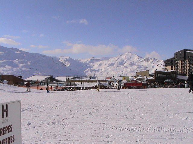 early season Val Thorens
