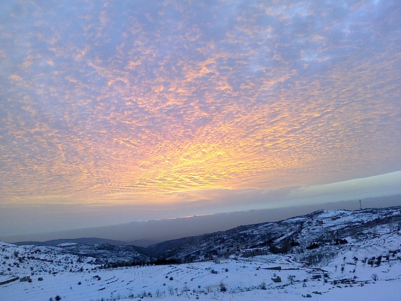 SUNSET FOR FARAYA, Mzaar Ski Resort