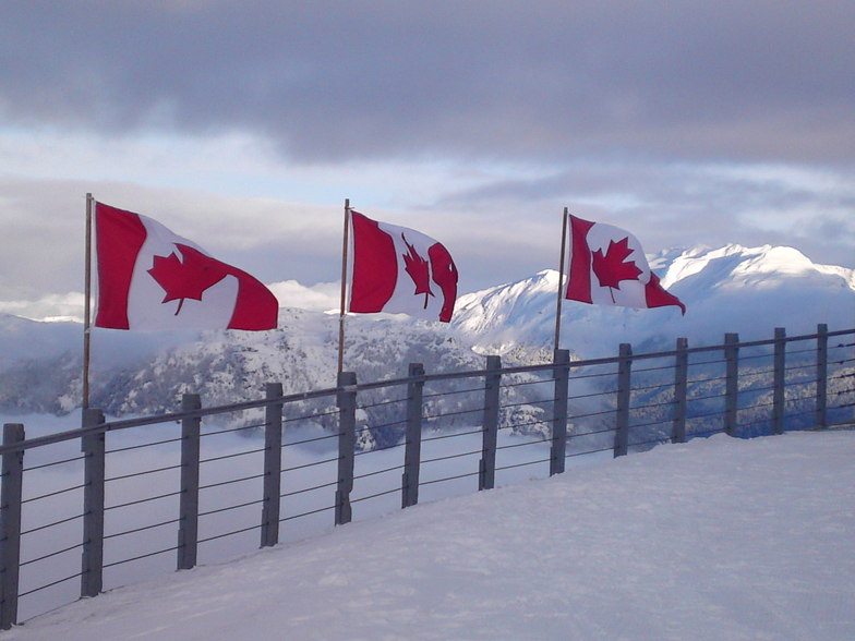 roundhouse fresh tracks, Whistler Blackcomb