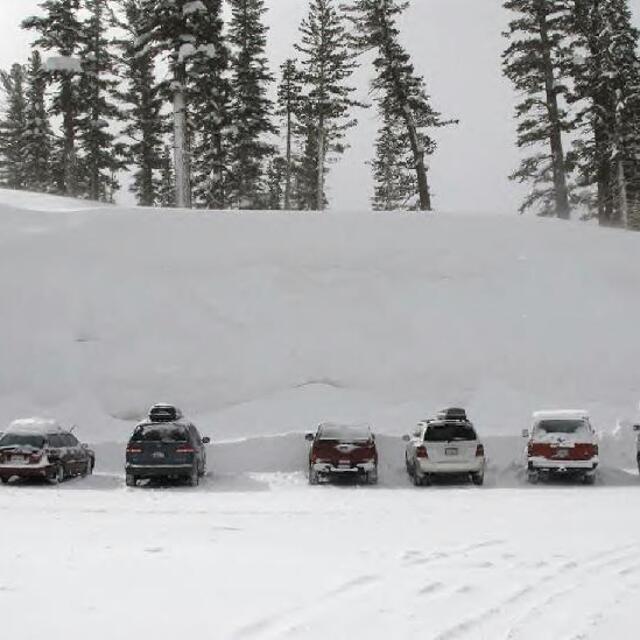 deep pack, Mammoth Mountain