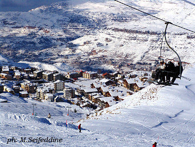 Faraya Mzaar, Lebanon, Mzaar Ski Resort