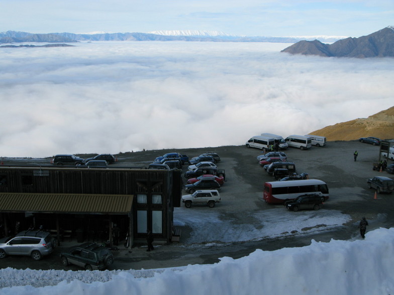 Carpark on the edge of the world, Treble Cone