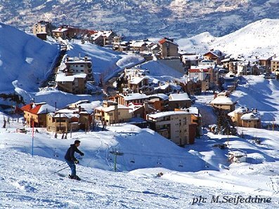 Faraya Mzaar, Lebanon, Mzaar Ski Resort