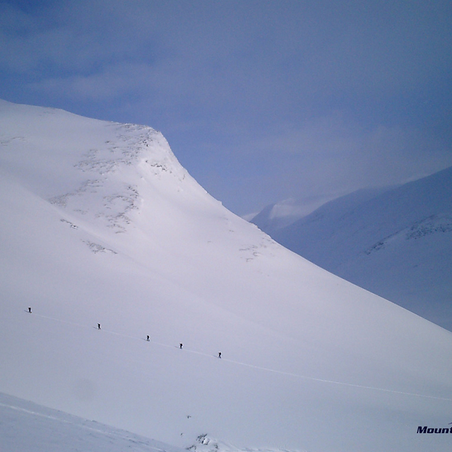 Ski touring in Sweden, Saariselka