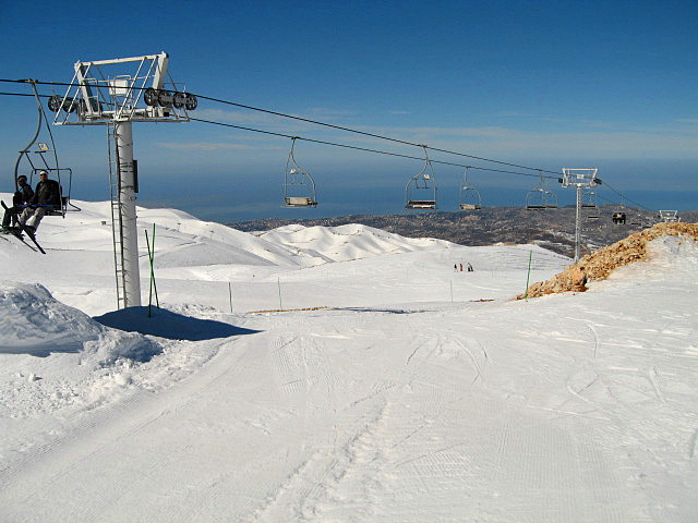 Top of Jabal El Dib - Jonction, Mzaar Ski Resort