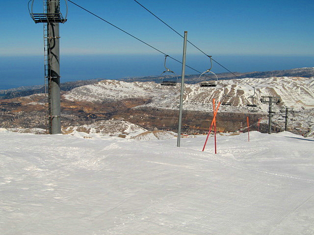 Mzaar - Top of Mountain, Mzaar Ski Resort