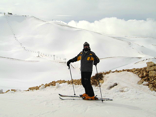 On a Coooold February Day, Mzaar Ski Resort