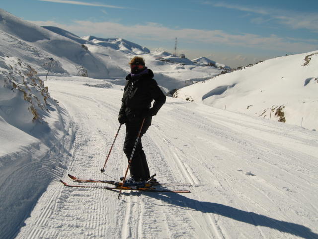 Couloir Wardeh To Junction Domain, Mzaar Ski Resort